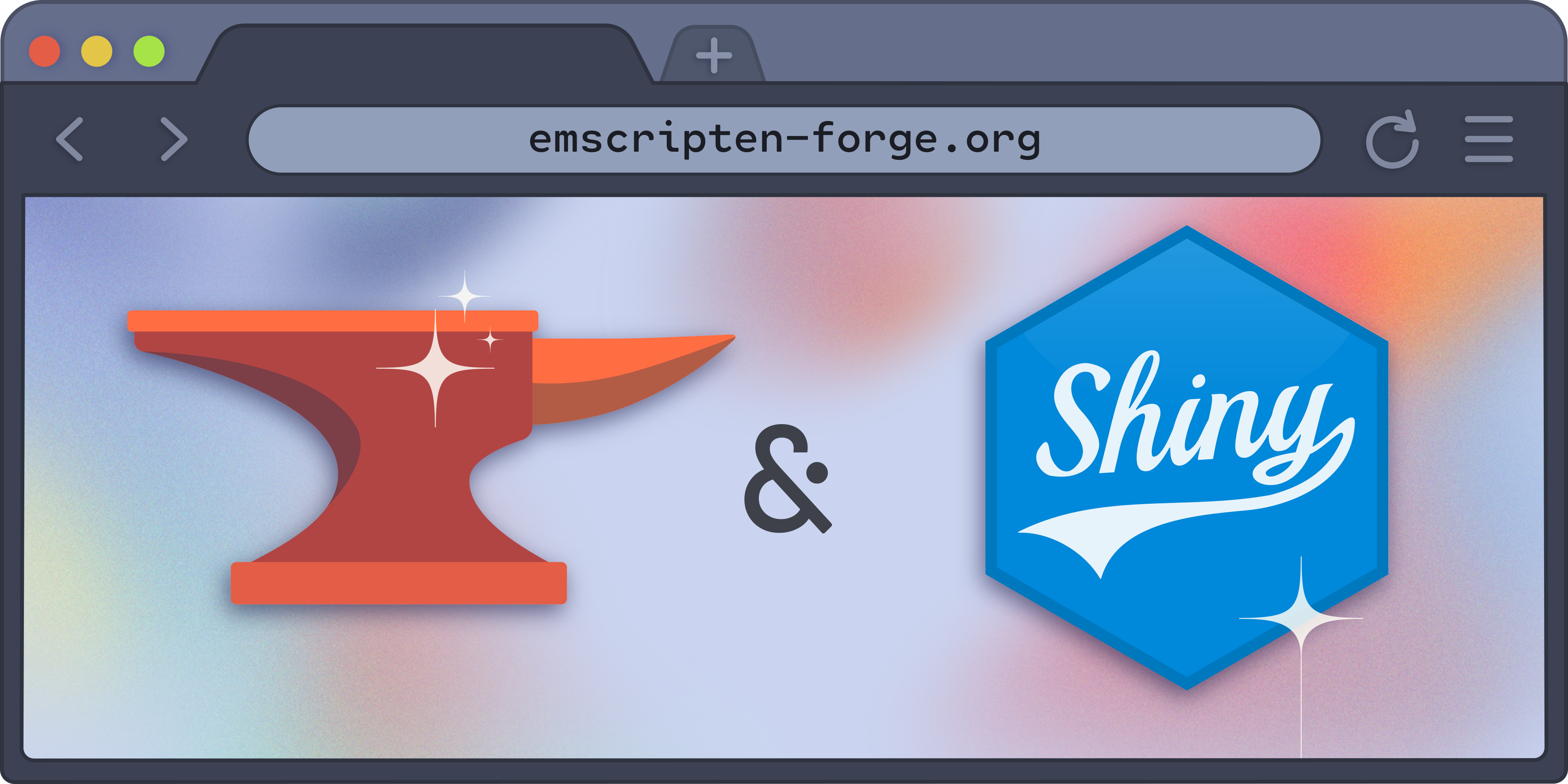 Emscripten-forge and Shiny